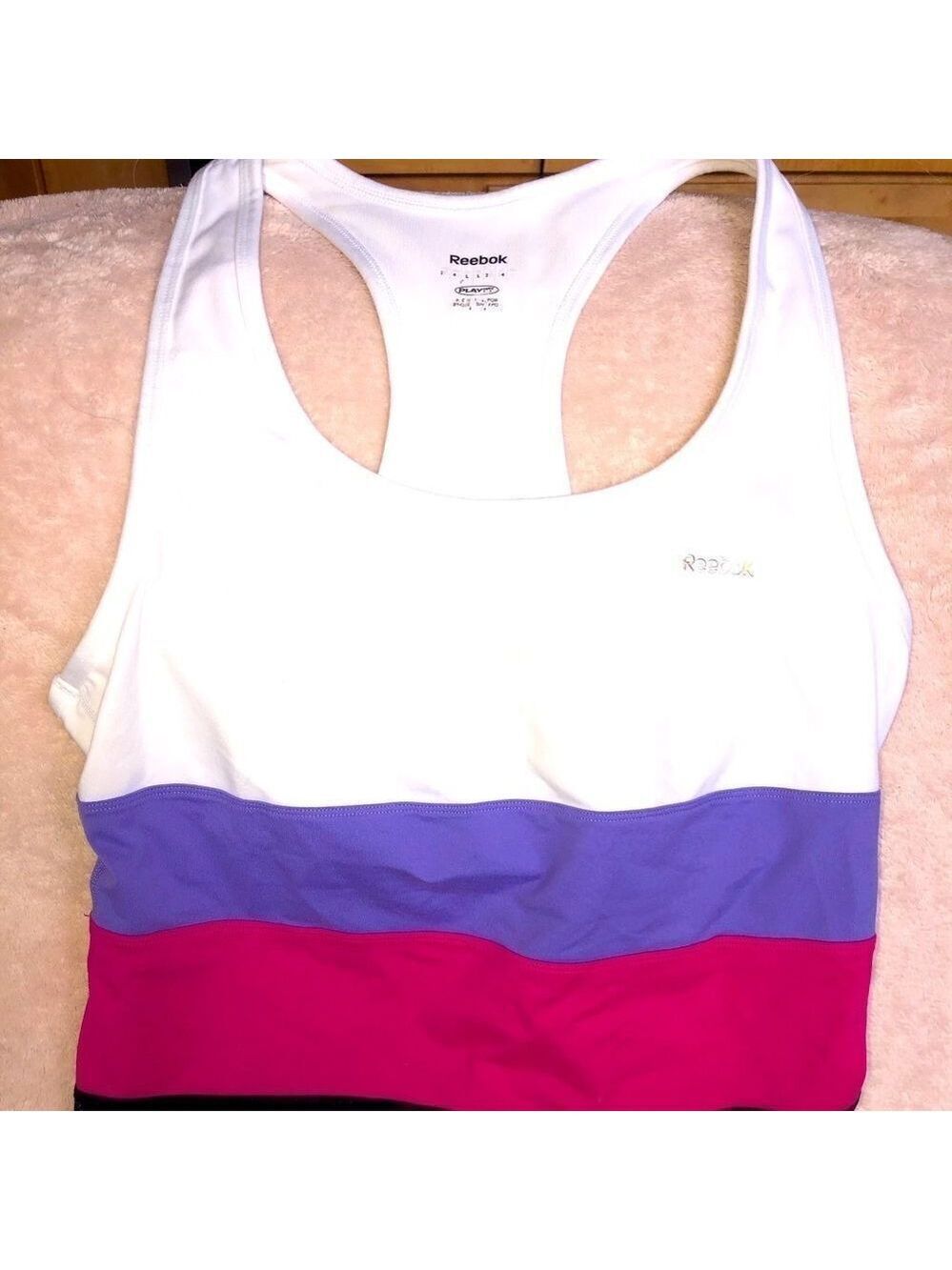 EUC Womens Size Large Reebok Work Out Tank Top